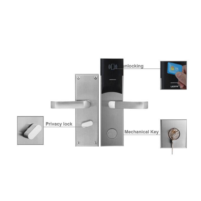 Des Management-V69 moderne RFID Karten-Türschlösser System-Hotel-elektronischen des Türschloss-