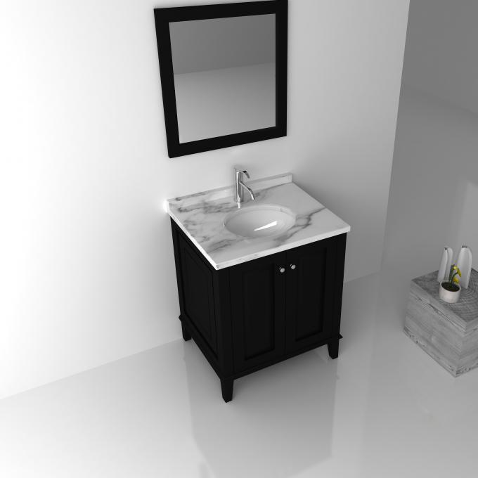 Elegante Eiche MDF-Badezimmer-Möbel mit Seitenkabinett 800 X.25 x 700mm