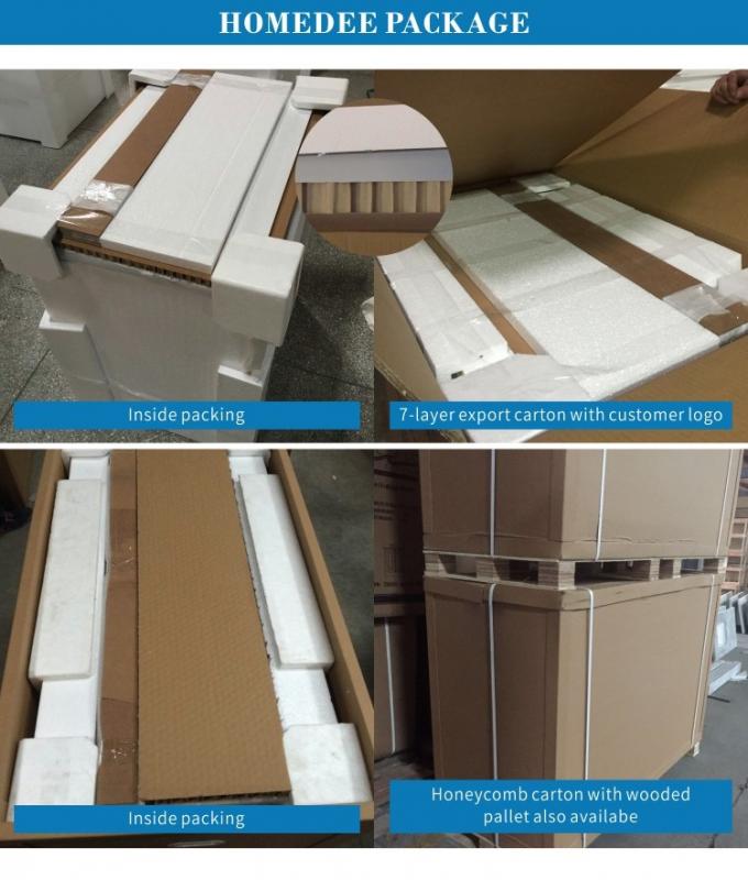 Elegante Eiche MDF-Badezimmer-Möbel mit Seitenkabinett 800 X.25 x 700mm