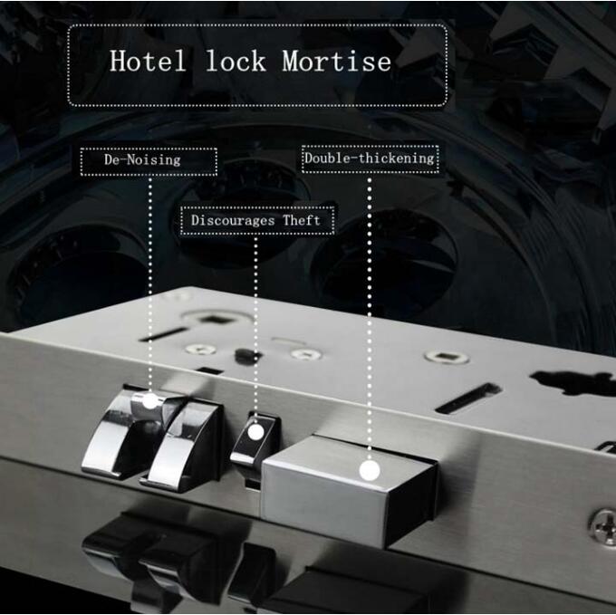 Electroinc-Goldtürschloss entriegelt durch Passwort oder mechanischen Schlüssel