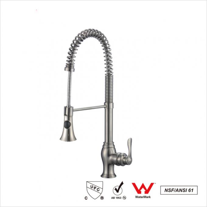 CUPC genehmigte Chrome-Messingwasserkraft-Wannen-Hähne ziehen Wasser-Hahn aus