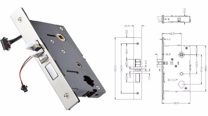 Karten-Digital-Hotel-Türschloss des intelligentes Hotel-elektronisches Verschluss-RFID