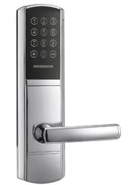 Silberfarbiges elektronisches Türschloss mit Passwort oder Emid-Karte