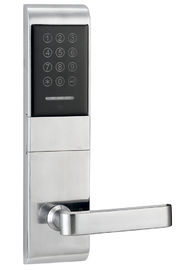 Silberfarbiges elektronisches Türschloss mit Passwort oder Emid-Karte