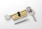 Sicheres Goldene Ersatzschloss Zylinder Messing 70mm 2 Schlüssel mit Pin Tumbler