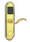 Plattiert mit Gold Hotel elektronisches Türschloss mit Karte / Schlüssel bedient 288 * 73mm Plattengröße
