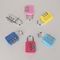 Farbenfrohe, wieder einstellbare Kombinationsschloss 3 Ziffern Passwort Selbstschließfach Schloss