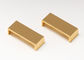 Teile und Zubehör für Goldbeutel Zinklegierung Elektroplattierte Teile für Taschen zur Dekoration