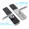 Kombination Smart Door Lock Fernbedienung für die Haustür Silber/Schwarz Optional