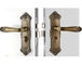 Hochhärte-Zimmer-Türverschluss Antike Bronze-Zinklegierung Entracne-Handgelenkschluss