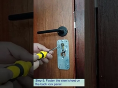 Mechanische Umwandlung des europäischen Standardschlosses in ein intelligentes APP-Schloss