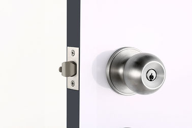 Schlüsselverschluss-Zylinder-Doppeltes versah Türknauf-Eingangs-C Serie 70mm Backset mit Seiten