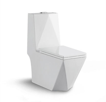 Badezimmer Quadrat Diamant Design Ein-Stücke-Toilette