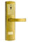 38 - 50 mm Dicke Tür Elektronische Schließfächer Goldplattiert Elektronische Türschließung