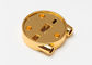 Luxus-recht goldene Taschen-Installations-Zink-Legierungs-Gepäck-Handtaschen-Zusätze