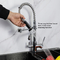 Gefilterte Messinglänge des Wasser-Küchen-Hahn-Edelstahl-60mm