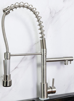 Vernickeln Sie Smart 3 IN 1 Wasser-Hahn mit der gefilterten angebrachten Plattform
