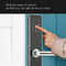 Kombination Smart Door Lock Fernbedienung für die Haustür Silber/Schwarz Optional