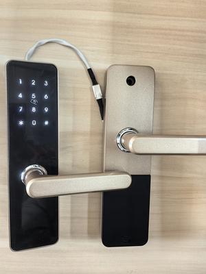 Aluminiumlegierung Lackierte Oberfläche Bluetooth Türschloss Fernbedienung mit Bluetooth/Wi-Fi-Verbindung