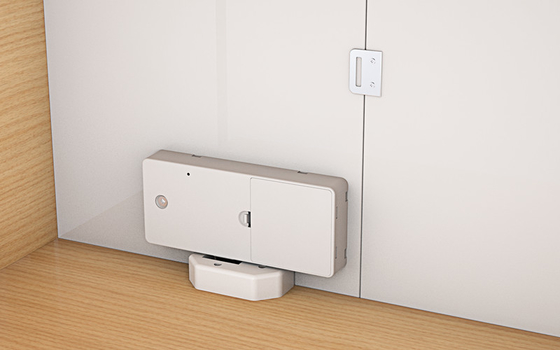 Elektronisches Smart Cabinet Lock Zinklegierung 5.0 Bluetooth Fingerabdruck Mehrfachentriegelung