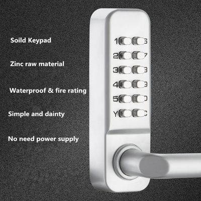Zink-rückstellbare Kombinations-Keyless Türschloß 142 x 42 x 26 Millimeter