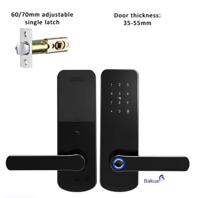 Smart Digital Door Lock mit 60min Fireproof WiFi eKey APP Fernbedienung und 4pcs AA Alkali Batterie