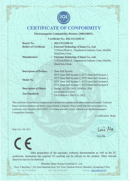 China Bakue Commerce Co.,Ltd. Zertifizierungen